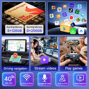 กล่องอัจฉริยะ Ultra-4G แอนดรอยด์<span class=keywords><strong>15</strong></span> Ai 8g 128GB Qualcomm SM6350ไร้สาย <span class=keywords><strong>CarPlay</strong></span> Android Auto ในตัว GPS ดองเกิลแบบพกพา - Product Image 4