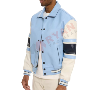 Alta calidad para hombre Letterman chaquetas al por mayor personalizado impreso bordado Varsity chaqueta unisex nuevo estilo - Product Image 4