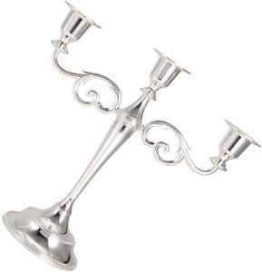 Soporte de vela de metal de calidad superior Soporte de vela de metal puro de diseño clásico del mejor exportador de India - Product Image 2