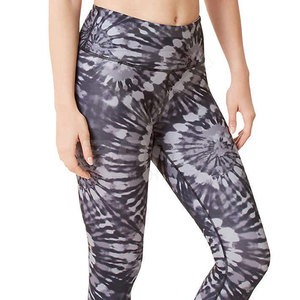 Mallas de Yoga para gimnasio de cintura alta antibacterianas transpirables y ligeras supersuaves para mujer, deporte de entrenamiento elástico personalizado - Product Image 2