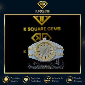 Reloj de Pulsera de Silicona Unisex de Alta Calidad, Resistente al Agua, con Movimiento Automático de Cuarzo, con Diamantes de Moissanita, Suministro al por Mayor de Lujo - Product Image 6