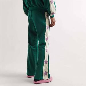 Jogging avec poche Streetwear Pantalon large pour homme Pantalon cargo Design personnalisé Pantalon homme droit incurvé rayé - Product Image 4