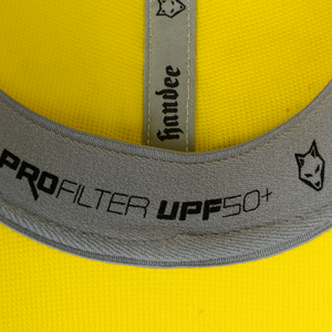 Gorra de golf de 5 paneles unisex con logotipo personalizado OEM secado rápido 100% algodón estilo camionero gorra de béisbol cortada con láser impermeable agujero perforado - Product Image 6