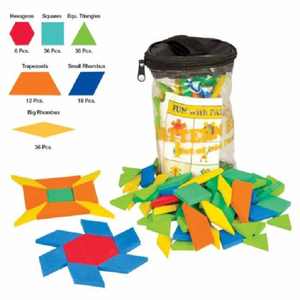 Pattern Block Plastic <b>Educational</b> <b>Supplies</b> - Product Image 2