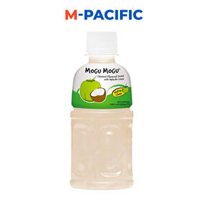 Mogumogu ประเทศไทยน้ำองุ่นเข้มข้นกรองแบบดั้งเดิมพร้อมวุ้นมะพร้าวขนาด320มล. ขวดไม่มีรสชาติเทียม - Product Image 2