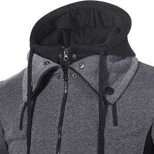 เสื้อมีฮู้ดคอเต่าสำหรับผู้ชาย, เสื้อโค้ทผ้าฝ้าย100% มีฮู้ดย้อมสีล้วนสำหรับใส่ได้ทั้งชายและหญิง2025 - Product Image 4