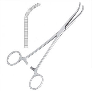 EMMET Pince à éponge et pansement 23cm droite et courbe/pince de chirurgie/pince à touffes médicale - Product Image 3
