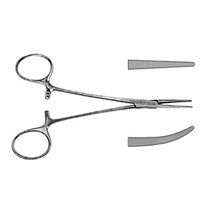 Pinces de blocage hémostatiques de haute qualité, forceps, instruments chirurgicaux vétérinaires médicaux, acier inoxydable - Product Image 2