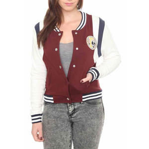 Veste universitaire pour femme sur mesure, printemps, haute qualité, 100% laine tissée, mode, coupe-vent, respirante, veste universitaire pour femme OEM - Product Image 1