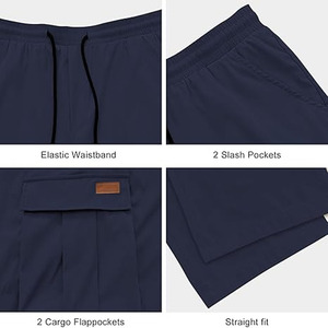 Pantalon homme anti-rides uni teint personnalisé délavé à l'acide décoloré par le soleil taille haute broderie uploadé par Dress Sports - Product Image 6