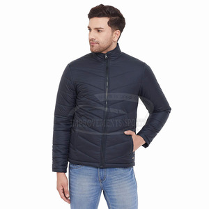 Veste d'hiver épaisse et chaude pour homme de haute qualité 2024, coupe-vent, personnalisable, tissu polyester/coton fabriqué - Product Image 1