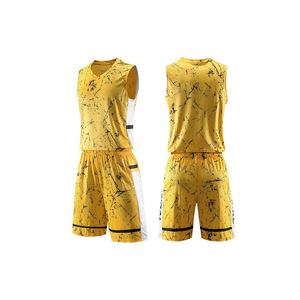 Vente en gros uniforme de basket-ball unisexe personnalisé uniforme respirant à séchage rapide uniforme de basket-ball d'entraînement de jeu - Product Image 4