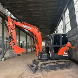 Excavatrice Doosan DX60-9C d'occasion, mini-excavatrice Doosan d'occasion, excavatrice Doosan de petite taille 6 tonnes, excavatrices DX60 en vente - Product Image 3