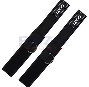 Correas de Tobillo con Logotipo Personalizado, Servicio OEM de Alta Calidad, 100% Neopreno, Ecológicas, Transpirables, Cierre Ajustable para Cable - Product Image 3