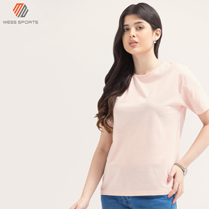 T-shirt 100 % coton pour femme – T-shirt uni décontracté, meilleur design, vente en gros - Product Image 3