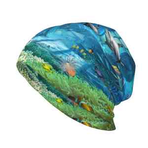 หมวกบีนนี่ปักลายสำหรับฤดูหนาวผ้าถักไหมพรมสตรีทแวร์กันน้ำ - Product Image 4