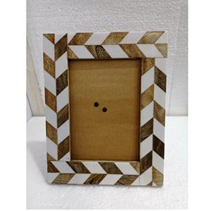 Excellent Quality Photo <b>Frame</b> <b>with</b> Buffalo Horn & Bone <b>Picture</b> <b>Frame</b> From Indian Manufacturer New Arrival - Product Image 2