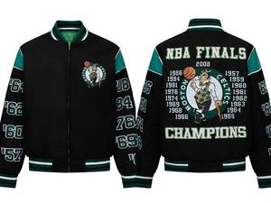 เสื้อแจ็คเก็ตวาร์ซิตี้ผ้าเดนิมแคนวาสคุณภาพสูงสำหรับผู้ชาย แฟชั่นสตรีทแวร์ฤดูหนาว เสื้อแจ็คเก็ตเบสบอลสไตล์วิทยาลัย - Product Image 3