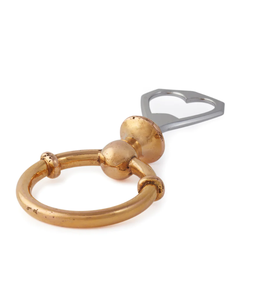 Ouvre-bouteille anneau en or brillant de vente chaude avec logo personnalisé - Product Image 3