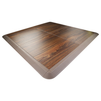 Losetas de Vinilo PVC para Piso de Baile, Modernas, Antideslizantes, Portátiles, Modulares, Encajables, para Interiores, Ideales para Bodas, en Oferta