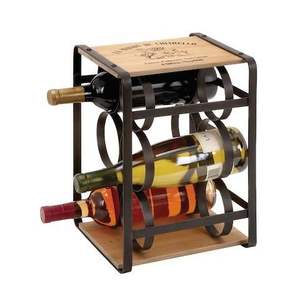 Porte-bouteilles de vin en métal le plus vendu pour bar, hôtel, restaurant, accessoires, porte-bouteilles de champagne multiple, porte-bouteilles de vin - Product Image 3