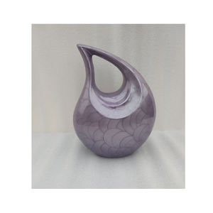 Ventas directas de fábrica, las urnas de cremación en forma de lágrima con acabado personalizado de estilo americano más vendidas/urnas para cenizas conmemorativas a precio al por mayor - Product Image 1