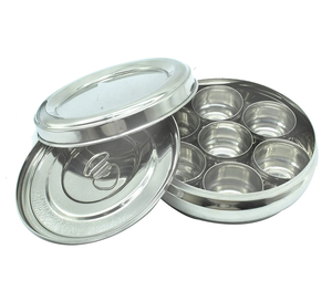 Boîte à épices en acier inoxydable Vente chaude personnalisée pour accessoires de cuisine domestique Boîte à épices en acier Meilleurs prix - Product Image 2