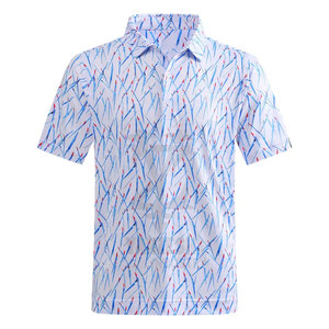 Camisa de Golf Personalizada con Logotipo, de Algodón/Fibra de Bambú, Transpirable, de Secado Rápido, Antiarrugas, Corte Ajustado para Hombre - Product Image 6