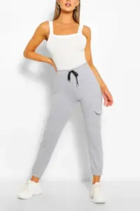 2023 OEM Basic Joggers nouveauté personnalisé décontracté confortable coton surdimensionné harem piste femmes pantalon de jogging ODM - Product Image 5