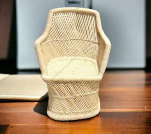 Chaise élégante en rotin de bambou tissé écologique au meilleur prix pour le salon, le jardin, la pelouse et la terrasse, le balcon et le restaurant - Product Image 3