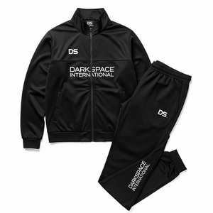 Ensembles personnalisables pour hommes, collection automne 2025, sport décontracté, respirants, en polaire polyester, sans coutures, couleur unie, 340g, imprimés par transfert thermique - Product Image 3