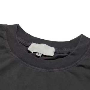 Custom 2025 <b>Heavyweight</b> 300 Gsm Acid Washed Cotton <b>T</b>-<b>Shirt</b> Oversized Jersey Casual Vintage Distressed Plain <b>t</b> <b>Shirt</b> for <b>Men</b> - Product Image 2