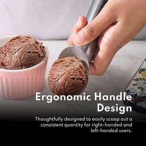 Direct Factory Prices Professional Silver Metal Durable Easy to Use and Clean Nonstick Aluminum <b>Ice</b> <b>Cream</b> <b>Scooper</b> Scoop - Product Image 3