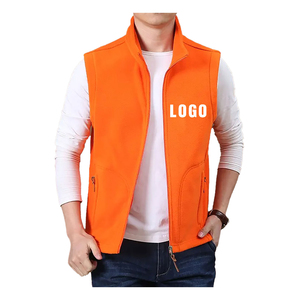 Chaleco de lana Polar con cremallera completa para hombre Chaleco de lana Polar barato de alta calidad Chaleco de lana Sherpa transpirable para hombre - Product Image 5