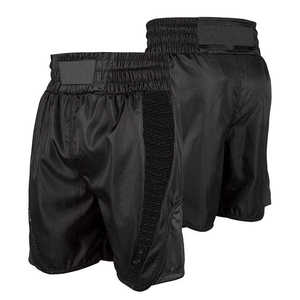 Short personnalisé MMA Short noir d'entraînement de combat Short de boxe 2025 quantité minimale de commande bas Vente en gros Short de combat personnalisé Boxer pour hommes - Product Image 4