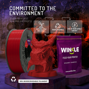 Filamento WINKLE PLA PRO 1.75mm 1kg para Impresora 3D FDM, Resistencia Térmica Superior 95C HDT, Fabricación Europea, Tolerancia de 0.05mm, Fácil de Usar - Product Image 5