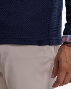 Jersey de manga larga con forro de cremallera de cuarto para hombre 2024, sudadera con media cremallera, Jogger, camisetas de Golf para correr, Jersey informal con cremallera 1/4 - Product Image 4