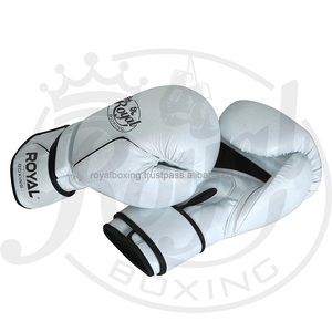 Guante de boxeo de piel de vaca auténtica profesional, nuevo diseño de fabricante, acepta logotipo personalizado, color retro, cuero genuino, patada de entrenamiento, cuero pu - Product Image 4