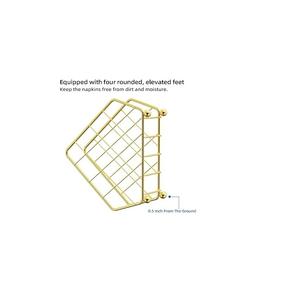 Servilleteros de Metal personalizados, venta al por mayor, servilletero de flores hecho a mano, servilletero de nuevo diseño - Product Image 2