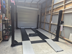 Elevador de 4 Postes SL401P – Elevador Comercial de Alta Capacidad de 4000 kg para Vehículos, Sistema de Elevación de Autos, Elevador Industrial de 4 Postes - Product Image 2