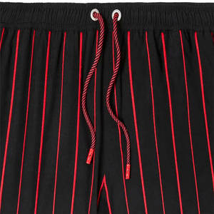 2025 pantalones cortos para correr con bolsillo, pantalones cortos a rayas para hombre, ropa informal de verano, pantalones cortos de algodón transpirables con cintura elástica - Product Image 4