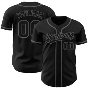 Maillots de baseball unisexes de haute qualité, personnalisables, en gros, uniformes de baseball vierges, respirants, à séchage rapide, 100% polyester - Product Image 5