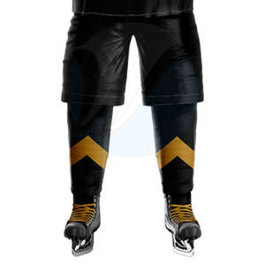 Servicio OEM hecho en Pakistán conjuntos de uniformes de hockey sobre hielo logotipo personalizado 100% poliéster de alta calidad de secado rápido y respetuoso con el medio ambiente - Product Image 5