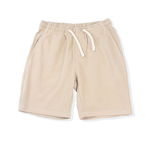 กางเกงขาสั้นกันเหงื่อของผู้ชายกางเกงขาสั้นลายสีทึบใส่เล่นกีฬากลางแจ้งแบบลำลอง6XL ทำจากขนแกะย้อมสีล้วนโลโก้ได้ตามต้องการ - Product Image 6