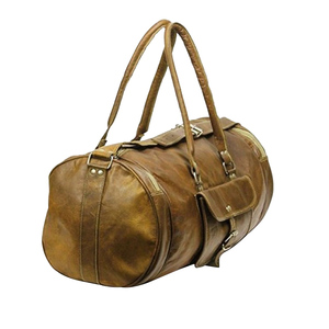 Lightweight Brown Genuine Leather <b>Laptop</b> <b>Sleeve</b> <b>with</b> <b>Handle</b> Closure Backpack Compatible 13-15 Inch Fit Daily Use - Product Image 3