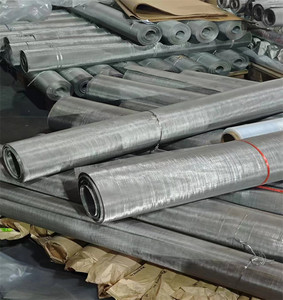 Rouleau de tissu filtrant en maille d'acier inoxydable ultra-fine, tamis à mailles de haute précision pour la filtration des liquides et des particules - Product Image 1