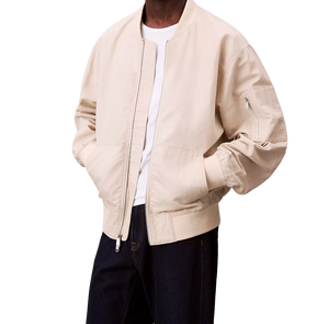 Veste parka en toile imperméable décontractée pour hommes avec capuche poignets élastiques emballage de tambour de grande taille offrant un confort pendant les jours venteux - Product Image 3