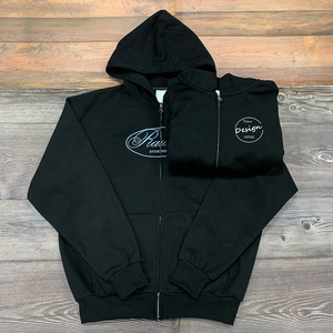 Sudadera con Capucha Completa con Cierre para Hombre y Mujer, Bordado Personalizado, Impresión Digital 100% Algodón, Sudadera Informal de Moda de Invierno - Product Image 1