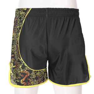 กางเกงขาสั้น MMA มวยไทยพิมพ์ลายพิมพ์โลโก้ด้านหน้ากางเกงขาสั้นฝึกซ้อมต่อสู้ - Product Image 3