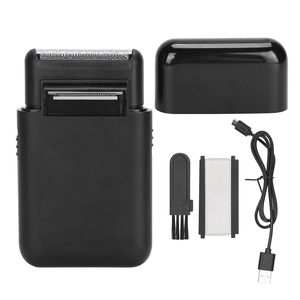 Mini Afeitadora Eléctrica Profesional para Hombres, Recortadora de Barba y Rasuradora para Cabeza Calva con Carga USB, Lavable, para Afeitar Cara y Cuerpo - Product Image 5
